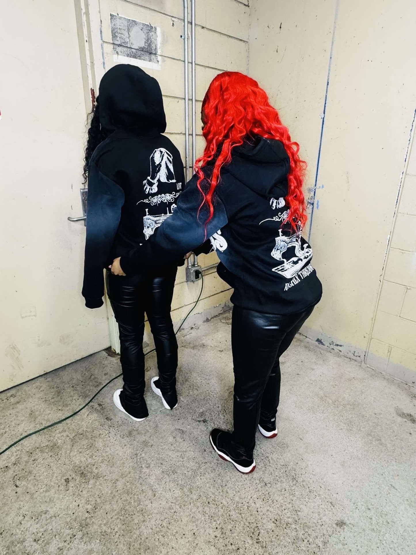 L.O.T Distress Zip Up(On Hand)